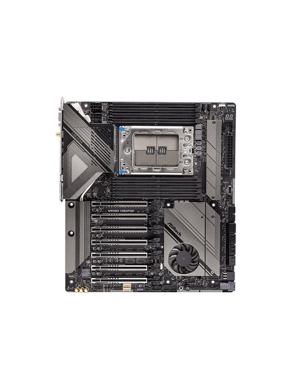 ASRock WRX80 Creator - motherboard - extended ATX - Socket sWRX8 - AMD WRX80 Moederbord - AMD WRX80 - AMD sWRX8 socket - DDR4 RAM - Extended ATX