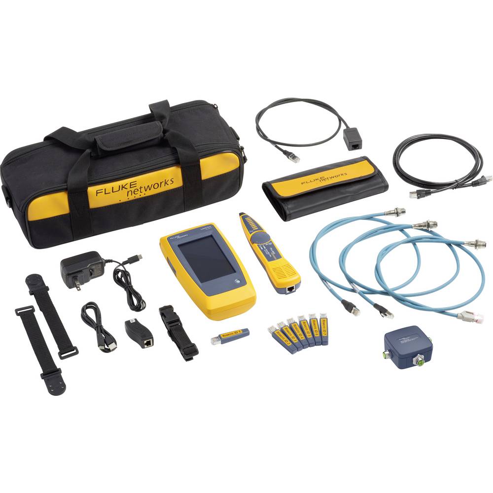 Fluke Networks LIQ-DUO-VFL-LFD-H6EU Netwerktester Geschikt voor: CAT 4, CAT 5, CAT 5e, CAT 6, CAT 6A, WiFi 6E, Kabel, 10 Gbit/s