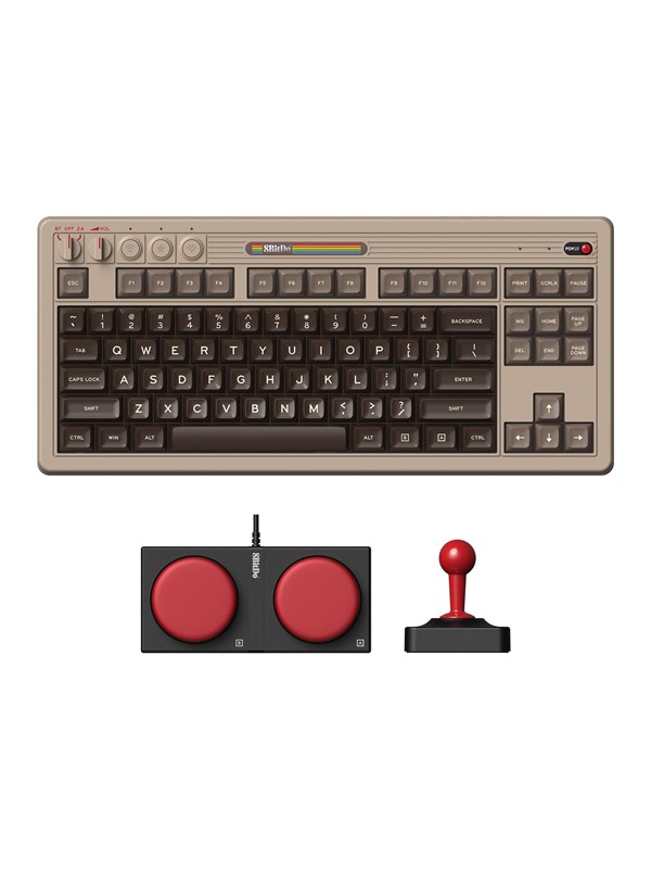8BitDo Retro Mechanical Keyboard C64 Edition - Toetsenbord - Engels - VK