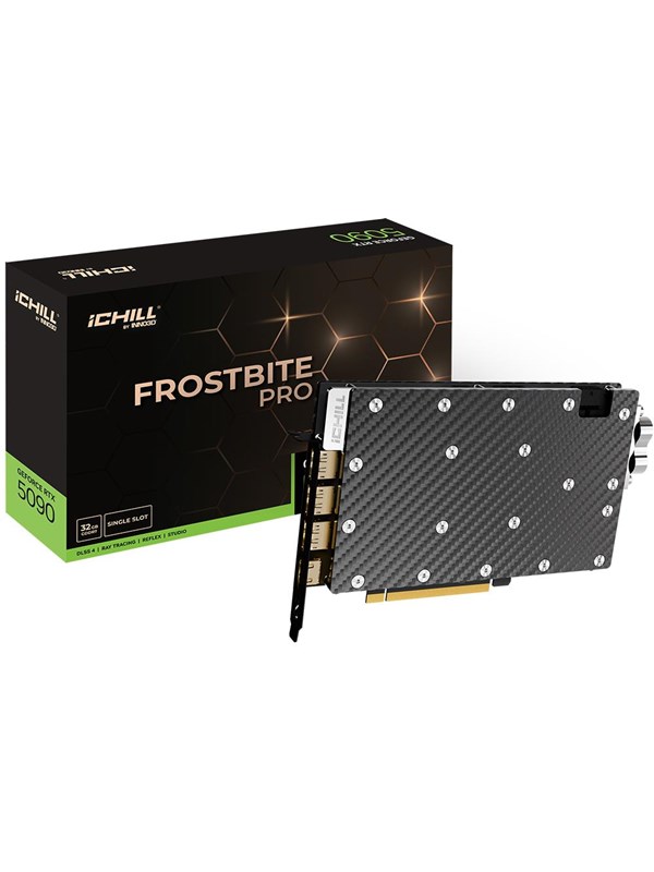 Inno3d GeForce RTX 5090 iCHILL Frostbite Pro - 32GB GDDR7 RAM - Grafische kaarten