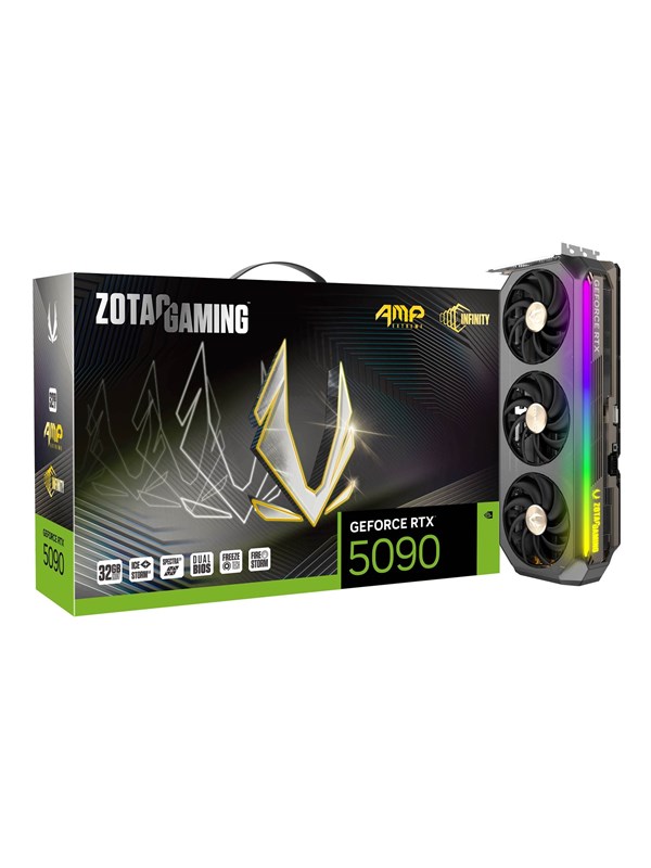 Zotac GeForce RTX 5090 AMP Extreme Infinity - 32GB GDDR7 RAM - Grafische kaarten