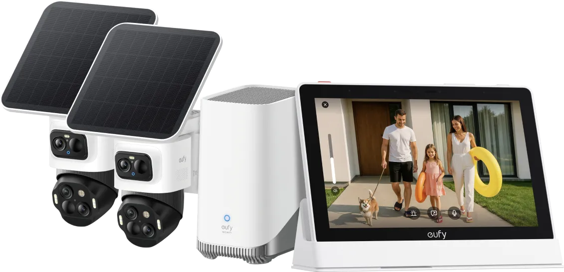Eufy Cam S4 Duo Pack + HomeBase 3 + Smart Display E10
