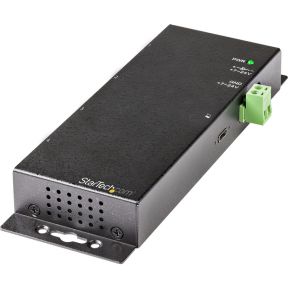Startech .com HB31C2A2CME interface hub USB 3.2 Gen 2 (3.1 Gen 2) Type-C 10000 Mbit/s Zwart