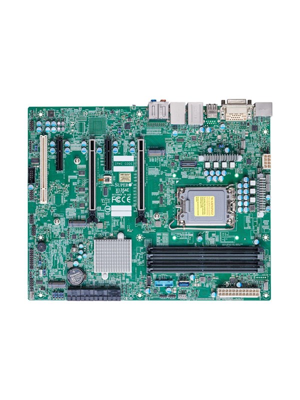 Supermicro X13SAE Moederbord - Intel W680 - Intel LGA1700 socket - DDR5 RAM - ATX
