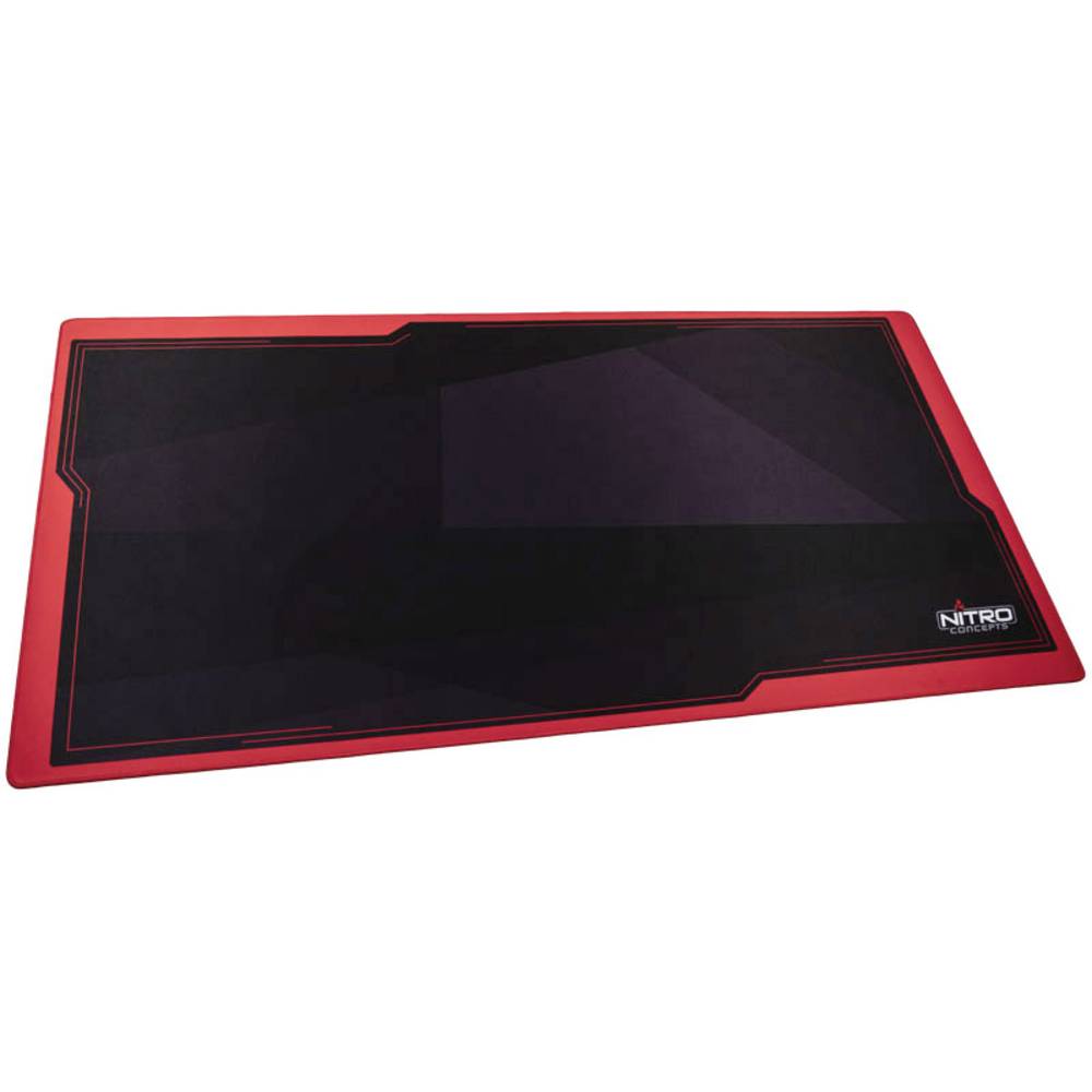 Nitro Concepts DM16 Gaming muismat Zwart, Rood