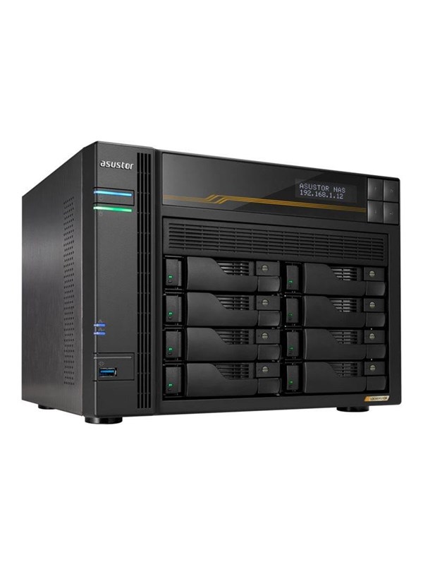 ASUSTOR Lockerstor 8 Gen3 - NAS server - NAS-server