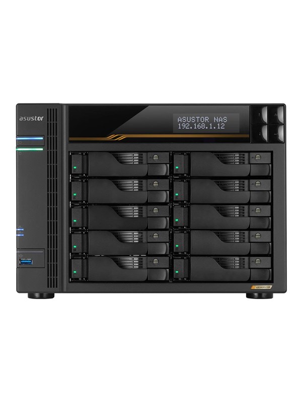 ASUSTOR Lockerstor 10 Gen3 AS6810T - NAS server - NAS-server