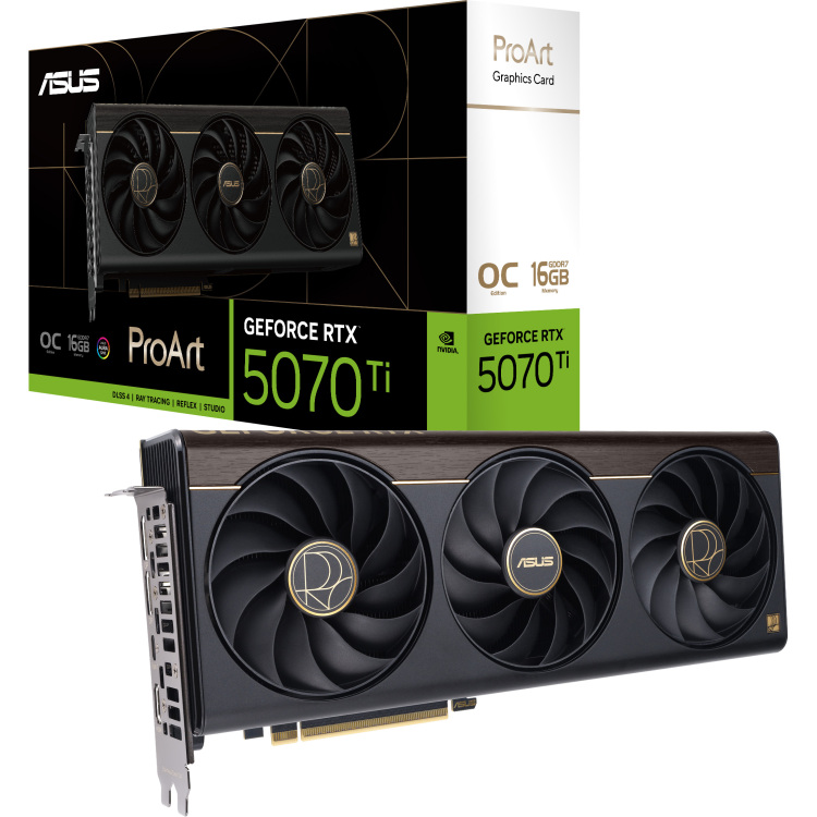 ASUS 16GB D7 RTX 5070 Ti PROART OC grafische kaart