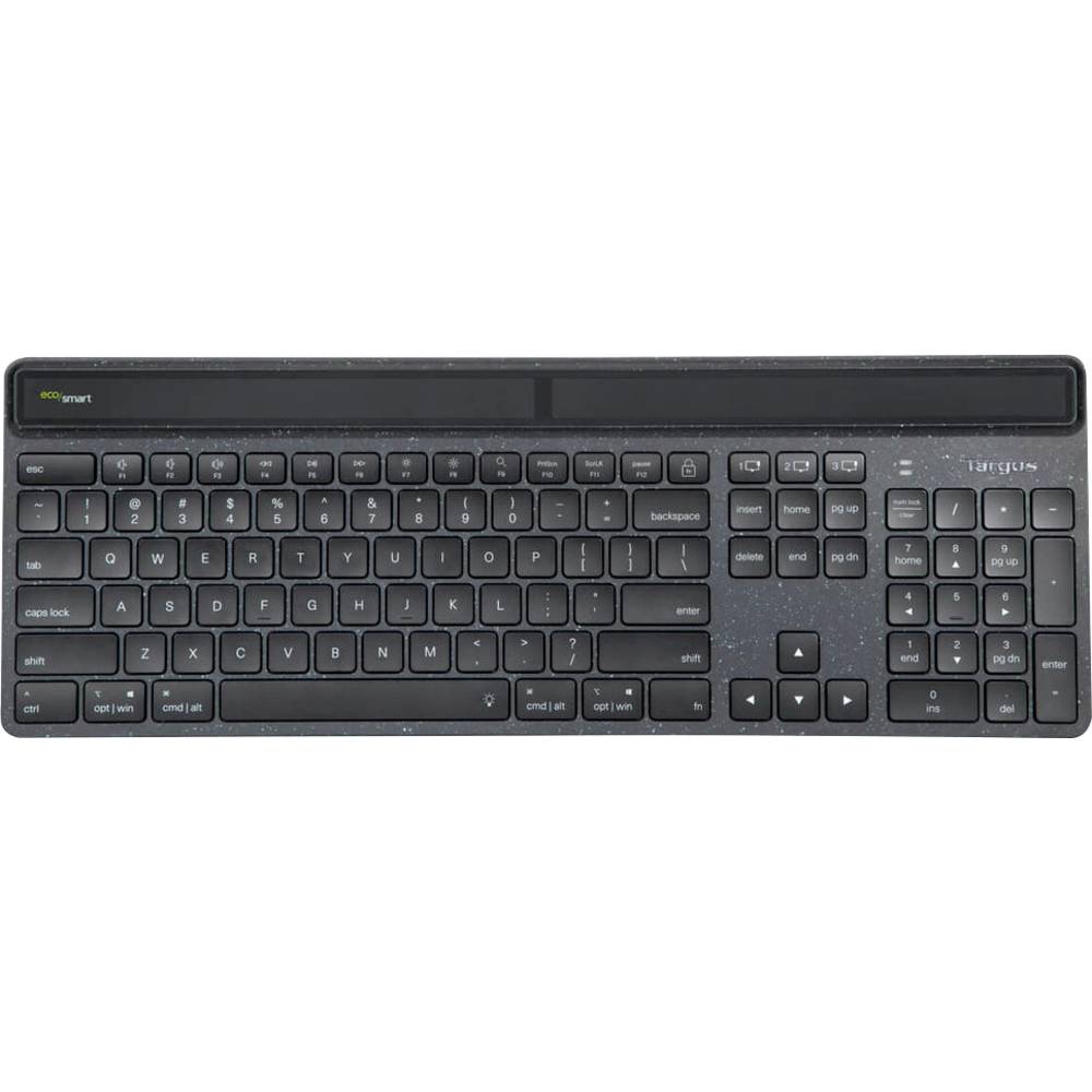 Targus EcoSmart Toetsenbord QWERTY, Engels Zwart