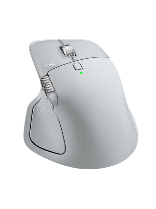 Logitech MX Master 4 - Off-White - Ergonomische muis - Optisch - 9 knoppen - Wit