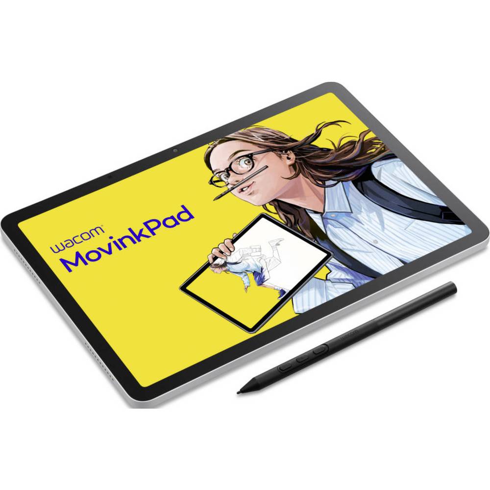 Wacom MovinkPad 11 Grafisch tablet LAN, Bluetooth, WiFi Zilver-grijs