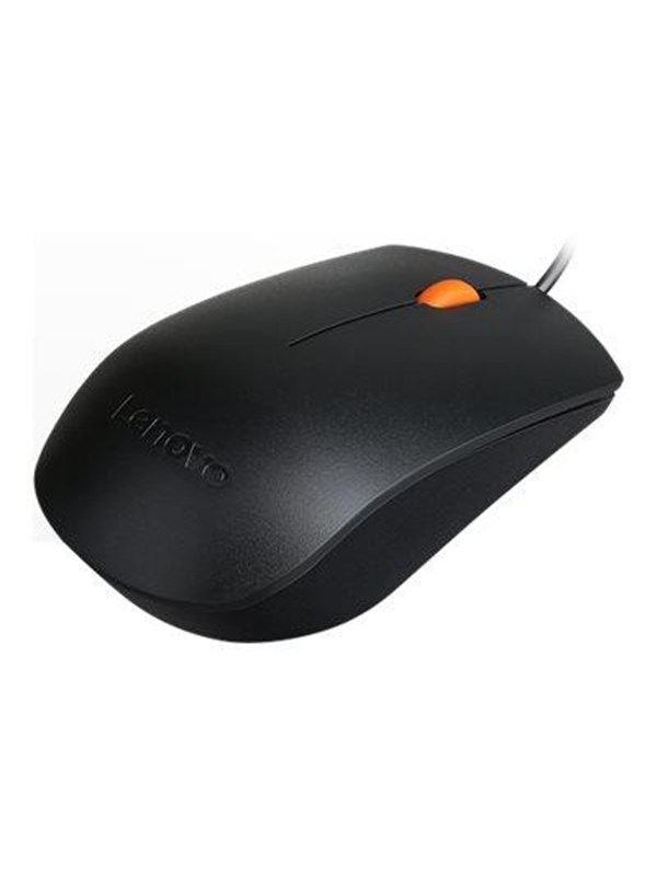 Lenovo 300 - mouse - USB - Muis - Zwart