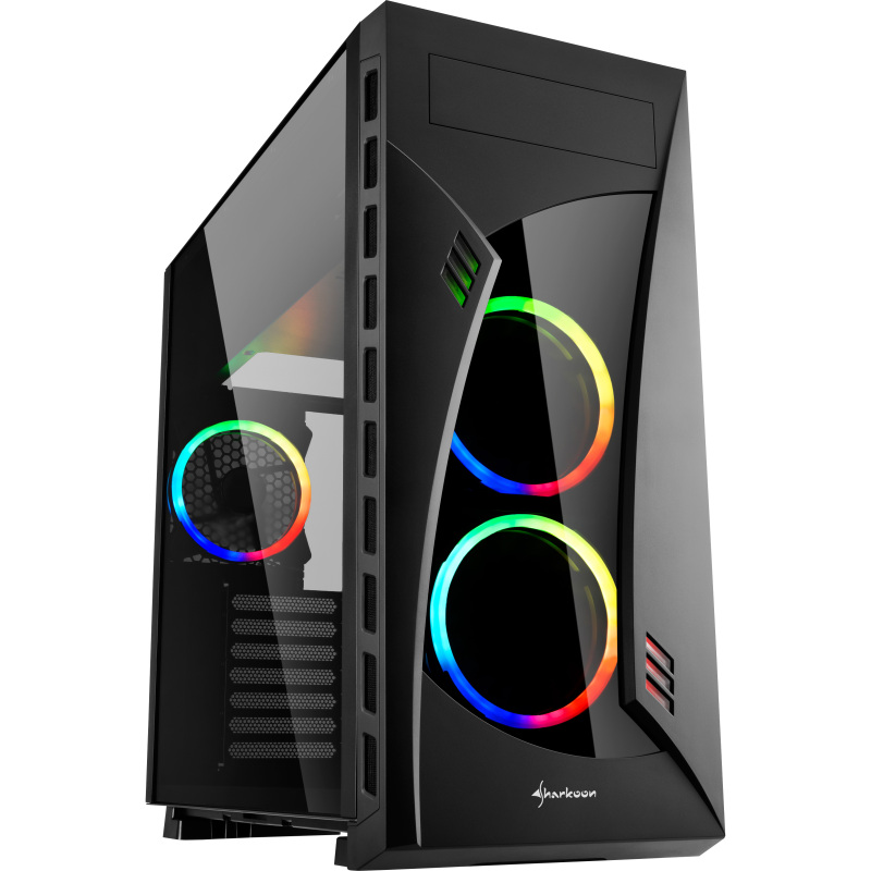 Sharkoon NIGHT SHARK RGB Tower behuizing