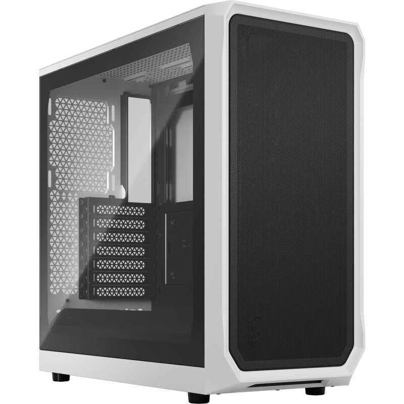 Fractal Design Focus 2 White TG Clear Tint Tower behuizing