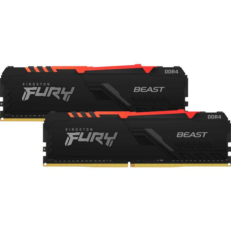 Kingston Fury 16 GB DDR4-3600 Kit Werkgeheugen