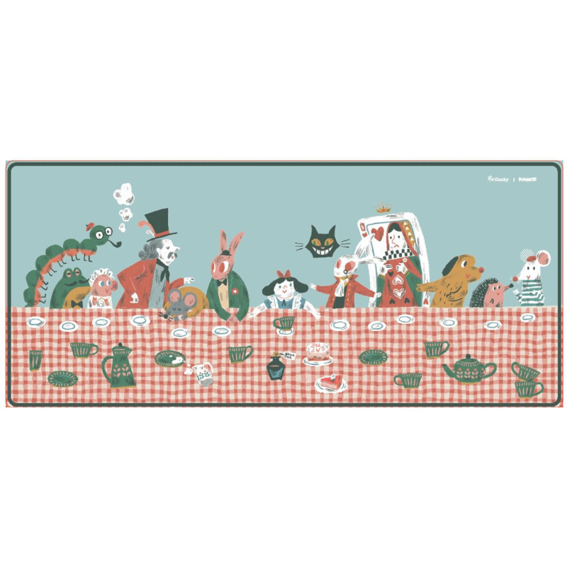 Ducky Dimanche Alice in Wonderland Limited Edition Mousepad Gaming muismat
