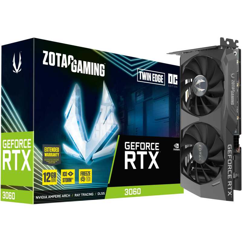 ZOTAC GeForce RTX 3060 Twin Edge OC Grafische kaart