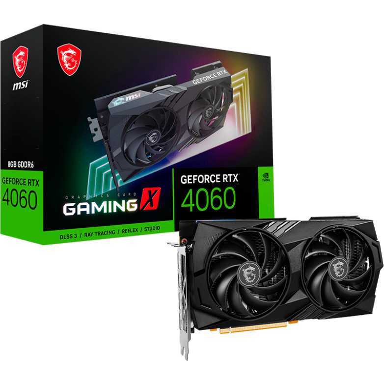 MSI GeForce RTX 4060 Gaming X 8G Grafische kaart