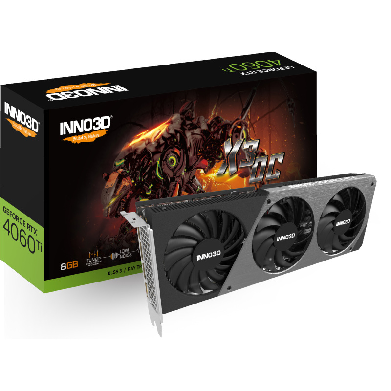 INNO3D GeForce RTX 4060 Ti 8GB X3 OC Grafische kaart