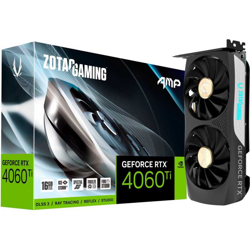 ZOTAC GAMING GEFORCE RTX 4060 Ti 16GB AMP Grafische kaart