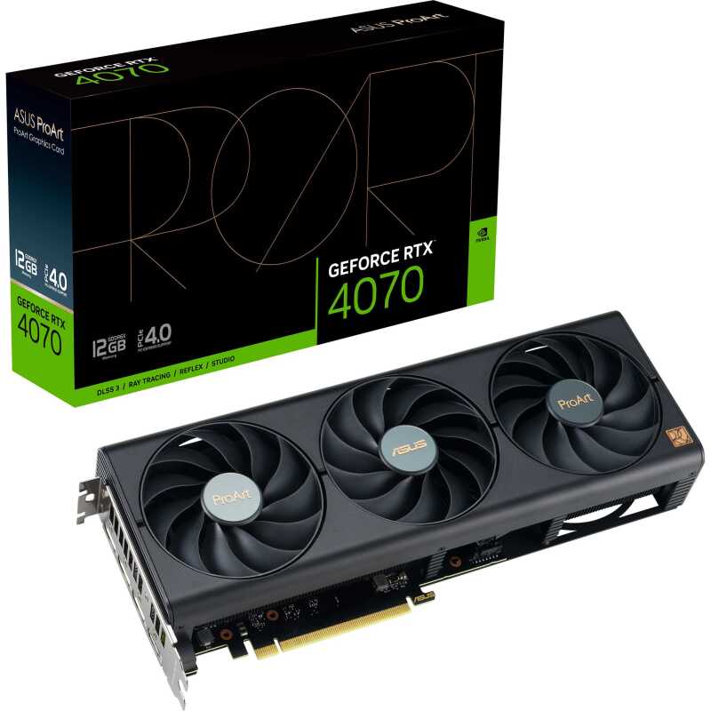 ASUS ProArt GeForce RTX 4070 OC Grafische kaart
