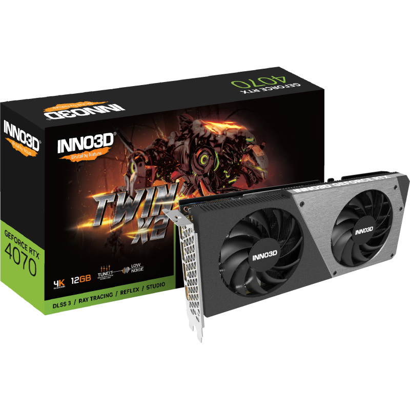 INNO3D GeForce RTX 4070 TWIN X2 Grafische kaart