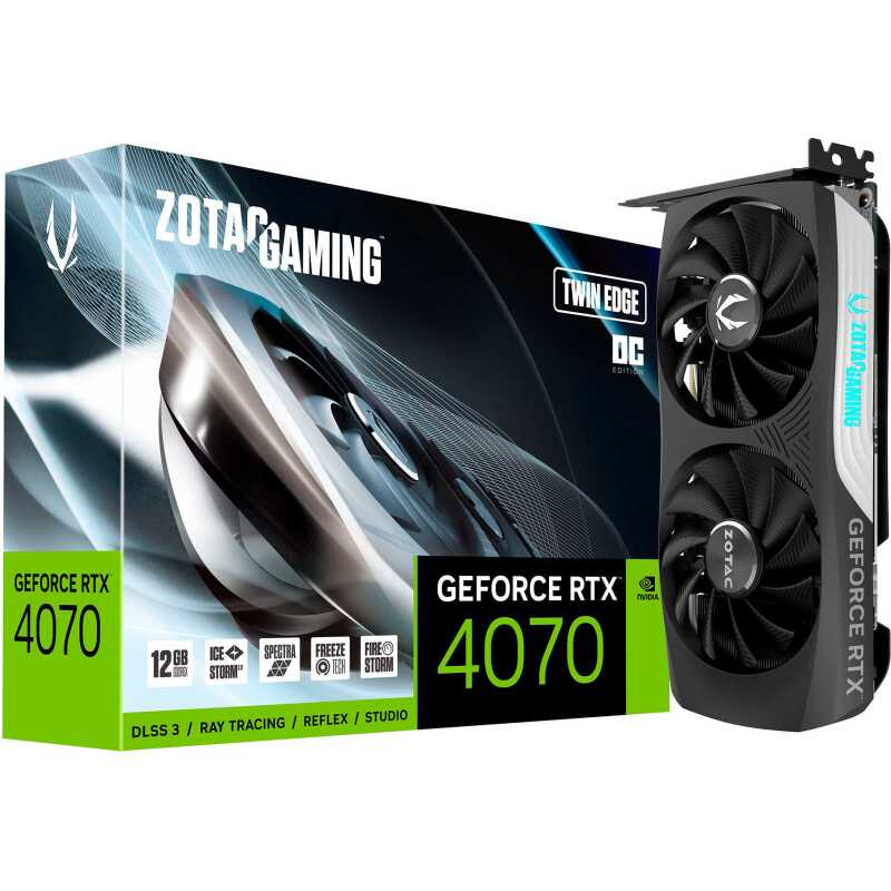 ZOTAC GAMING GeForce RTX 4070 Twin Edge OC Grafische kaart