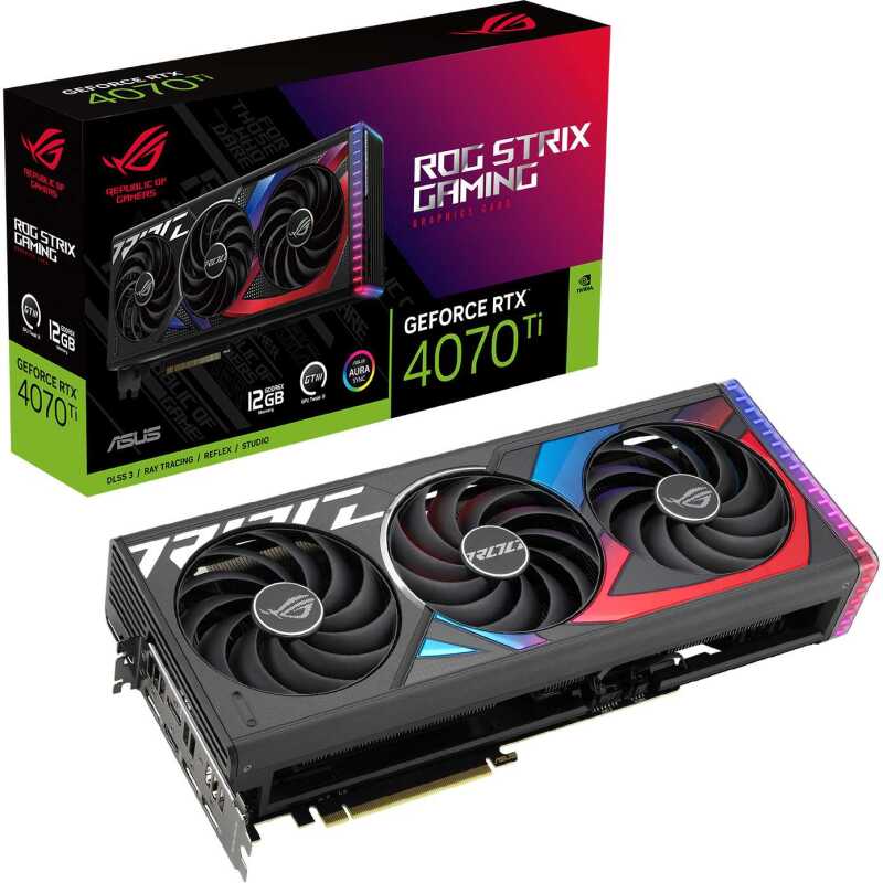 ASUS ROG Strix GeForce RTX 4070 Ti 12GB Grafische kaart