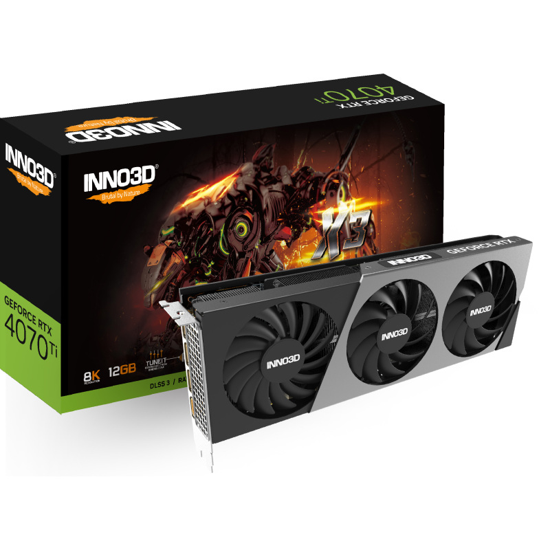 INNO3D GeForce RTX 4070 Ti X3 Grafische kaart