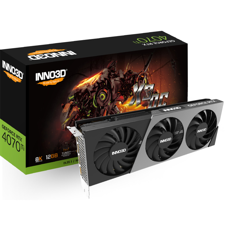 INNO3D GeForce RTX 4070 Ti X3 OC Grafische kaart
