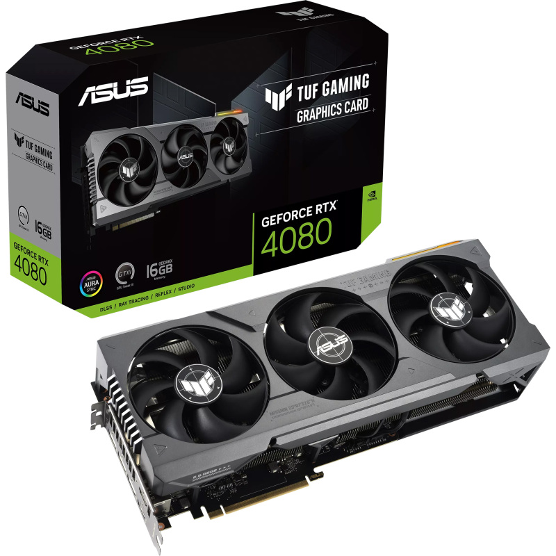 ASUS GeForce RTX 4080 TUF GAMING 16GB Grafische kaart