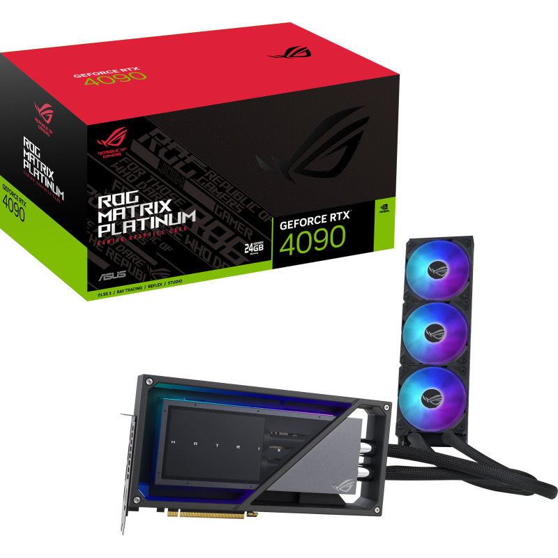ASUS ROG Matrix Platinum GeForce RTX 4090 24GB Grafische kaart