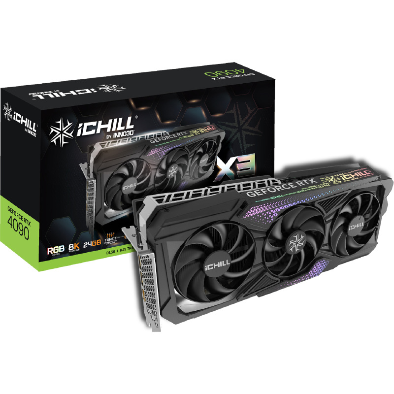 INNO3D GeForce RTX 4090 ICHILL X3 Grafische kaart