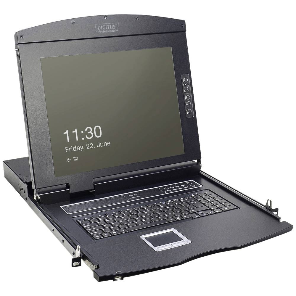 Digitus DS-72211-1IT KVM-console VGA 1366 x 768 Pixel