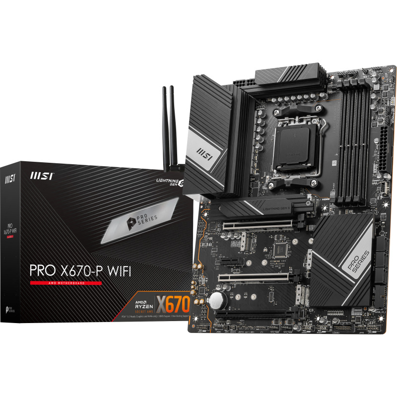 MSI PRO X670-P WIFI Moederbord