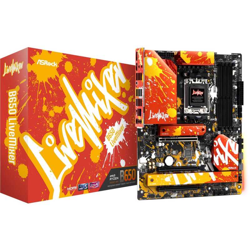 ASRock B650 LIVEMIXER Moederbord
