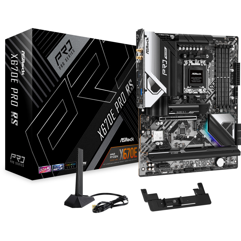 ASRock X670E Pro RS Moederbord