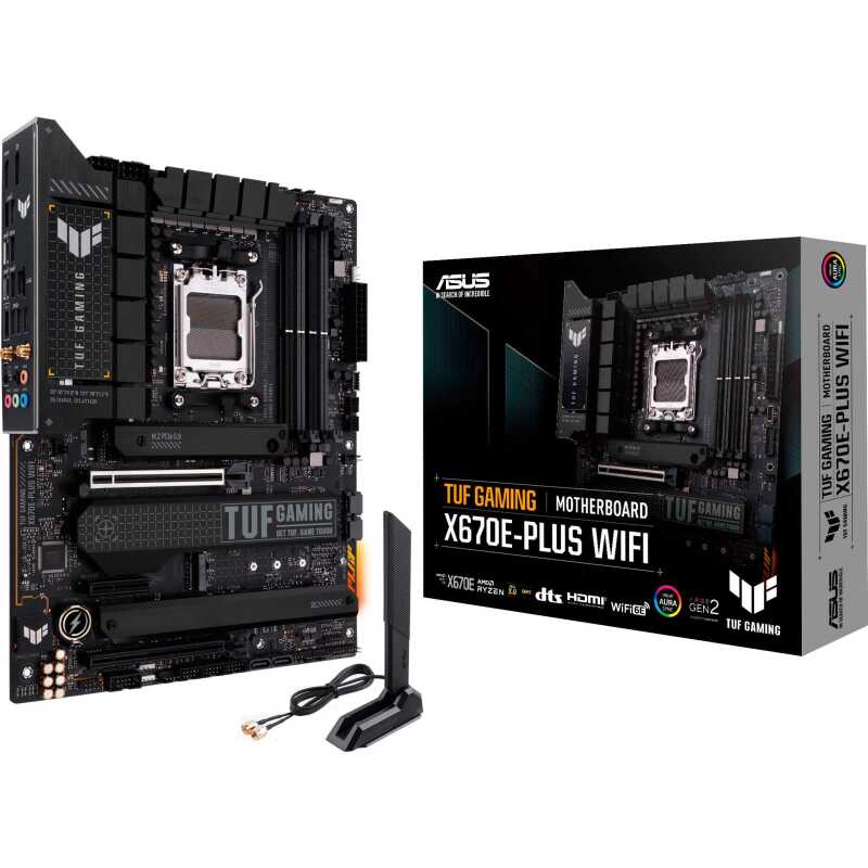 ASUS TUF GAMING X670E-PLUS WIFI Moederbord