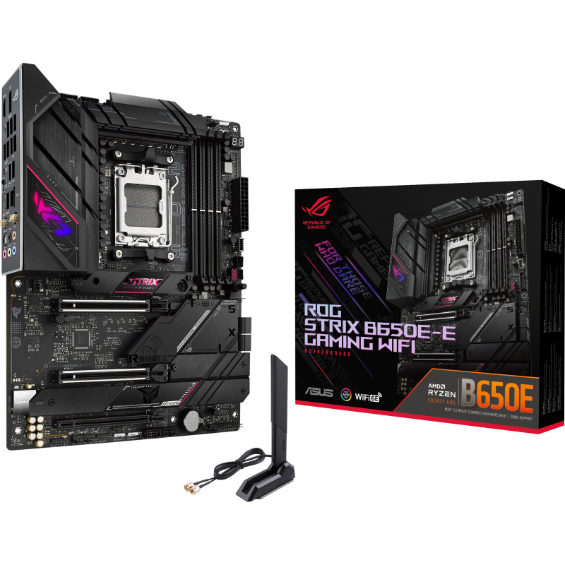 ASUS ROG STRIX X670E-E GAMING WIFI Moederbord