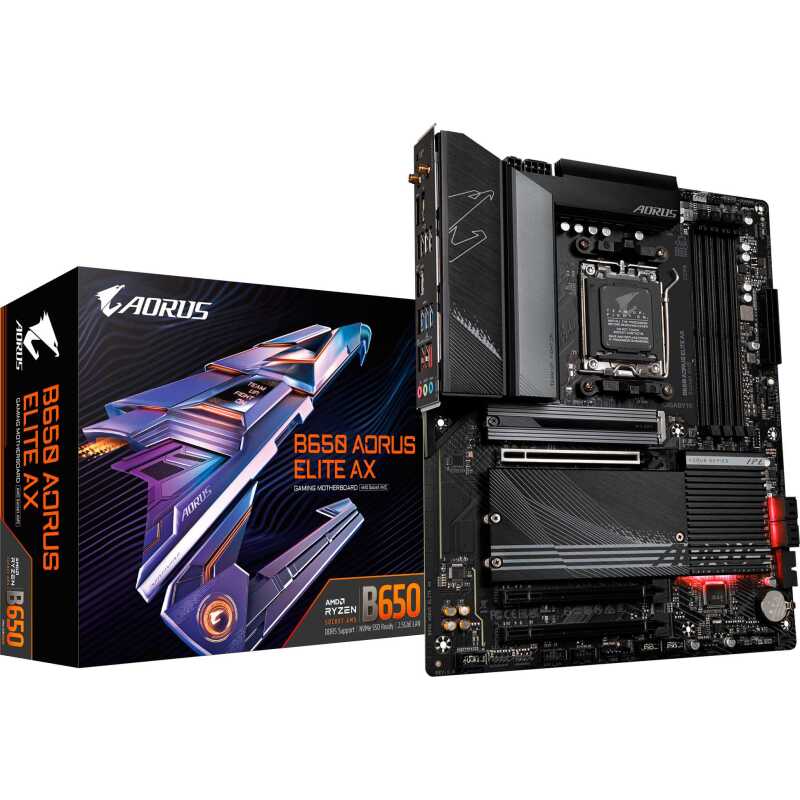GIGABYTE B650 AORUS Elite AX Moederbord