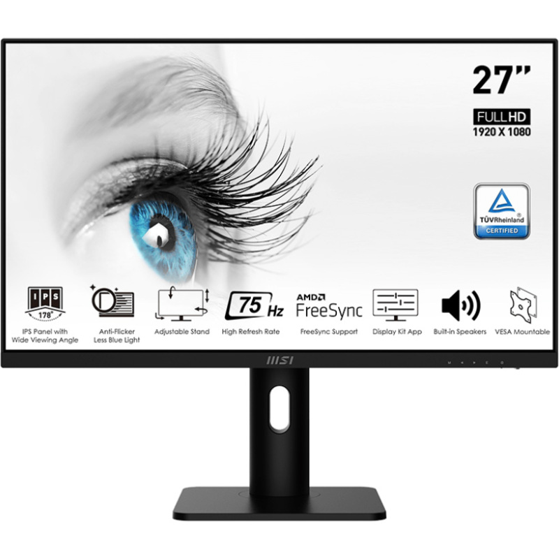 MSI Pro MP273P 27 inch Monitor 1920x1080 75Hz