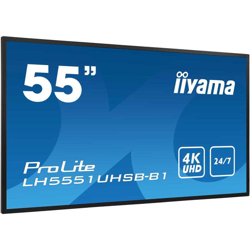 Iiyama Prolite LH5551UHSB-B1 Public Display