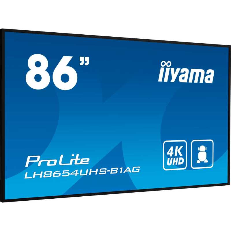 Iiyama ProLite LH8654UHS-B1AG Public Display