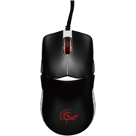 Ducky Feather Black & White Gaming muis