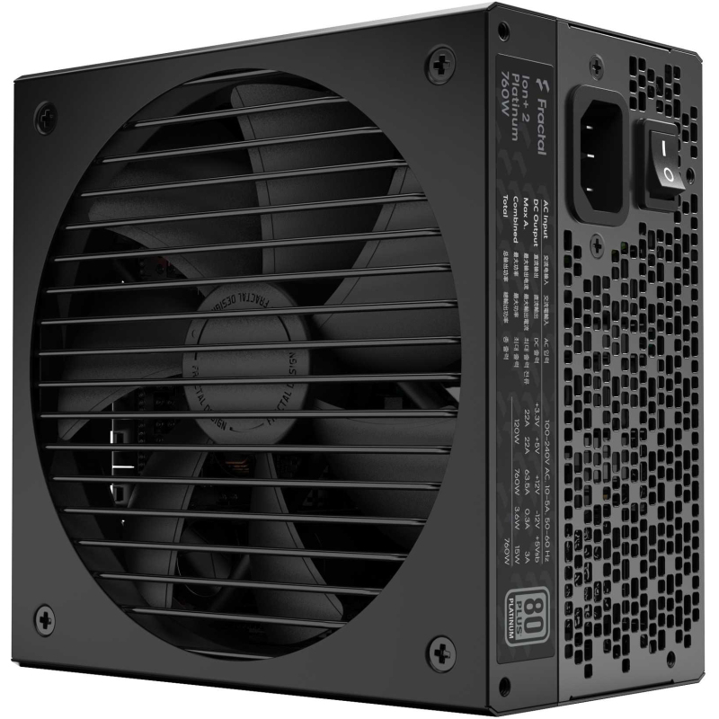 Fractal Design ION+ 2 Platinum 760W Voeding
