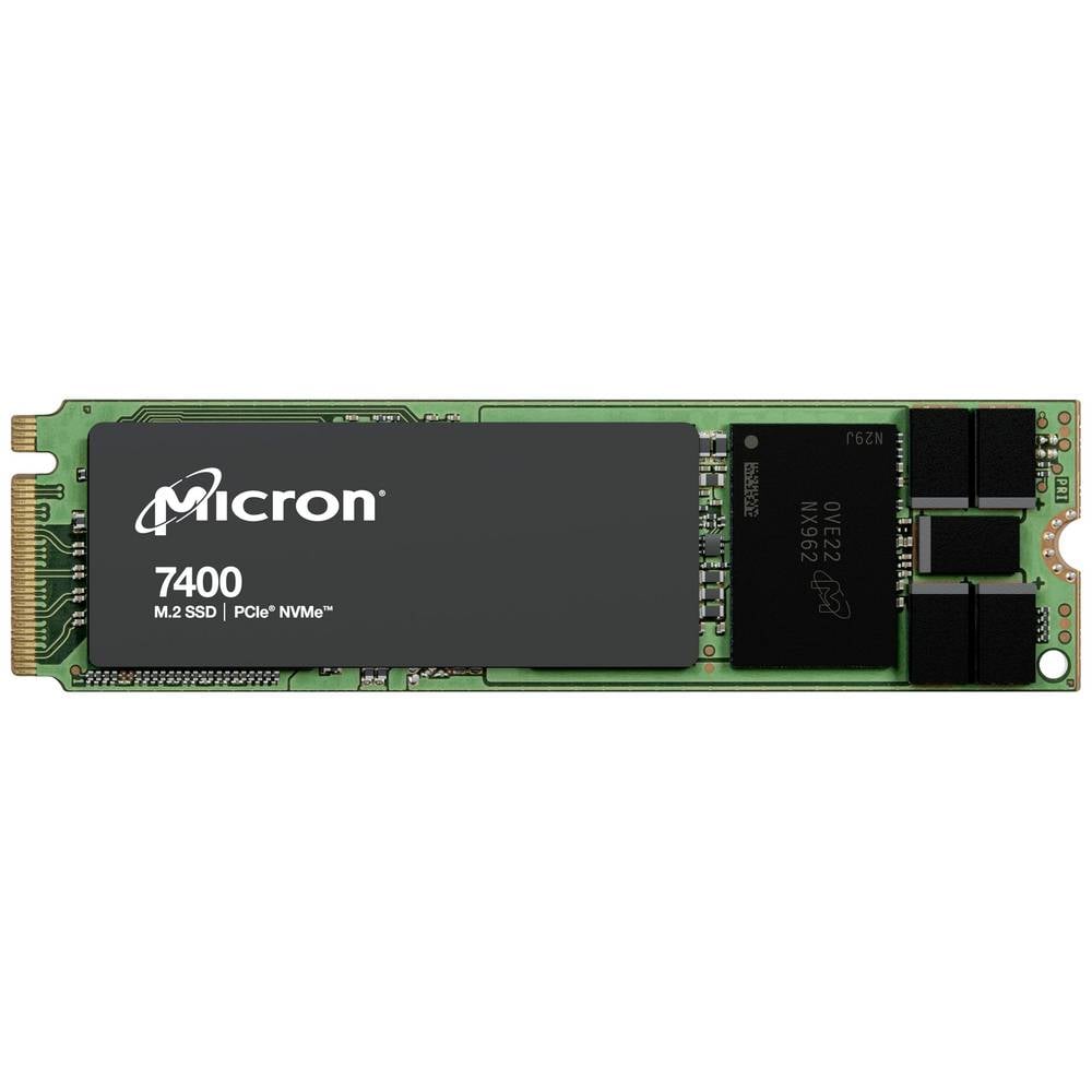 Micron 7400 MAX 800 NVMe/PCIe M.2 SSD 2280 harde schijf M.2 PCIe NVMe Retail MTFDKBA800TFC-1AZ1ZABYYR
