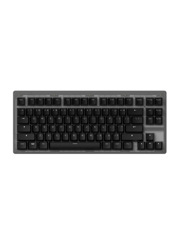 Wooting 80HE - S-ANSI - Linear60 - ARM - Ghost - Gaming Toetsenbord - Zonder Numpad - US International - Zwart