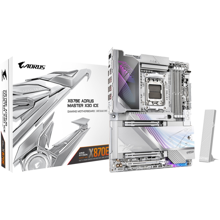 GIGABYTE GiBy X870E AORUS MASTER X3D ICE