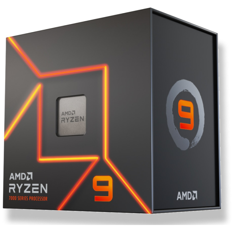 AMD Ryzen 9 7900, 3,7 GHz (5.4 GHz Turbo Boost) processor