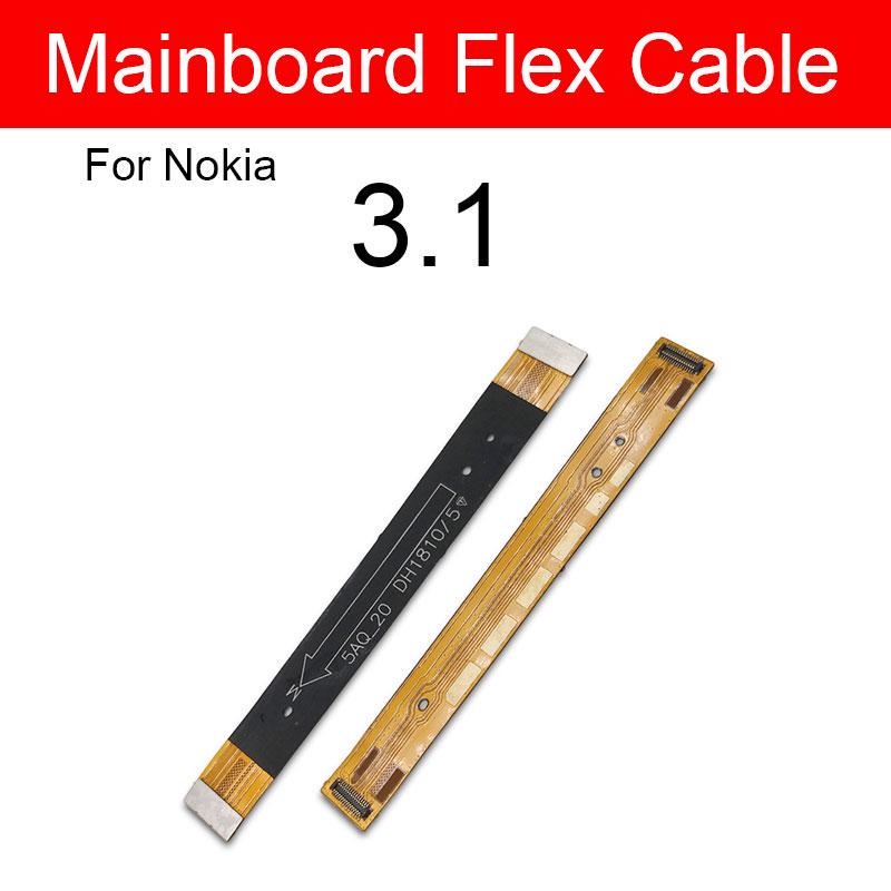 Cell phone parts Belangrijkste Connector Moederbord Flex Kabel Voor Nokia 2 2.1 3 3.1 Plus 5 5.1 6 6.1 7 7.1 8X5X6X7 Nokia 3.1